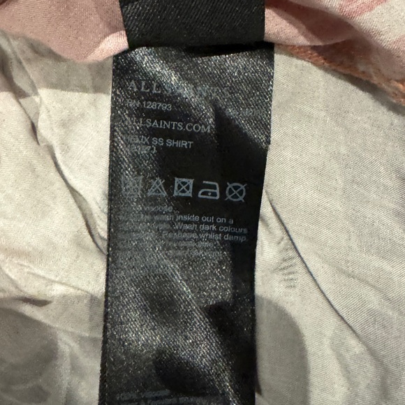 Allsaints Floral Hawaiian short sleeve shirt - Picture 3 of 4